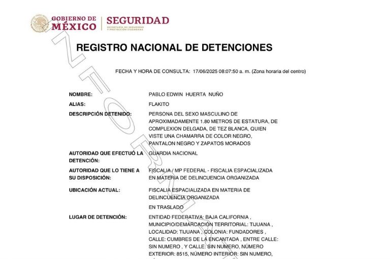 Registro Nacional de Detenciones