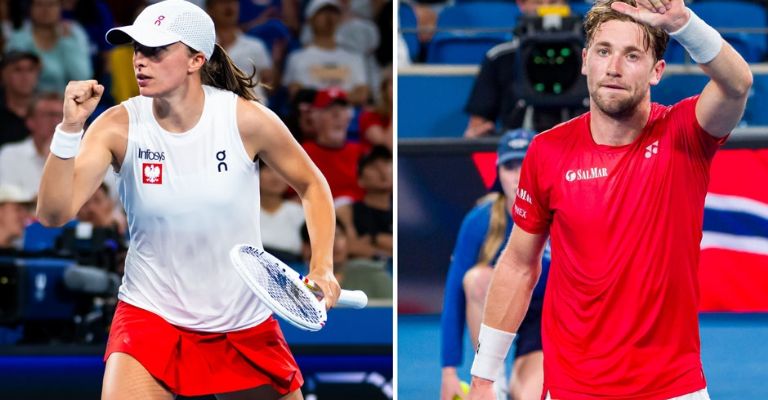 Swiatek y Ruud también jugarán juntos