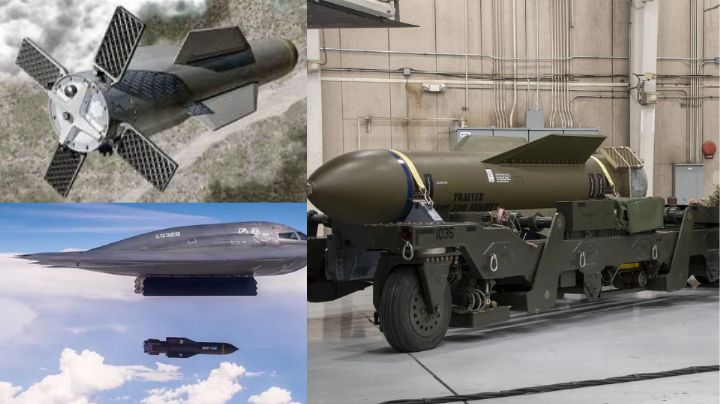 Penetrador Masivo de Artillería: ¿Cómo es la bomba estadounidense de 30.000 libras?