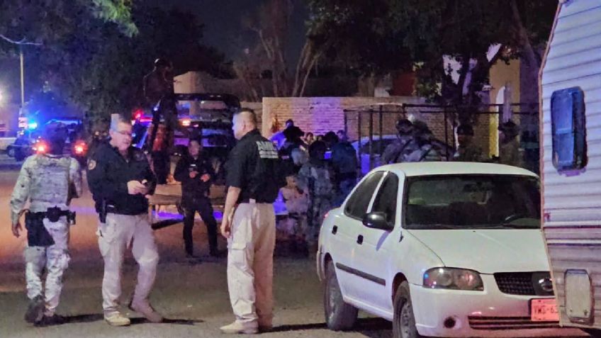 Noche violenta en Ciudad Obregón: Intensa balacera deja un hombre muerto y una mujer herida