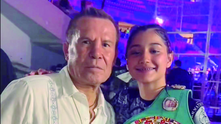 El 'Gran Campeón Mexicano' Julio César Chávez volverá a Sonora para asesorar a Camila Zamorano