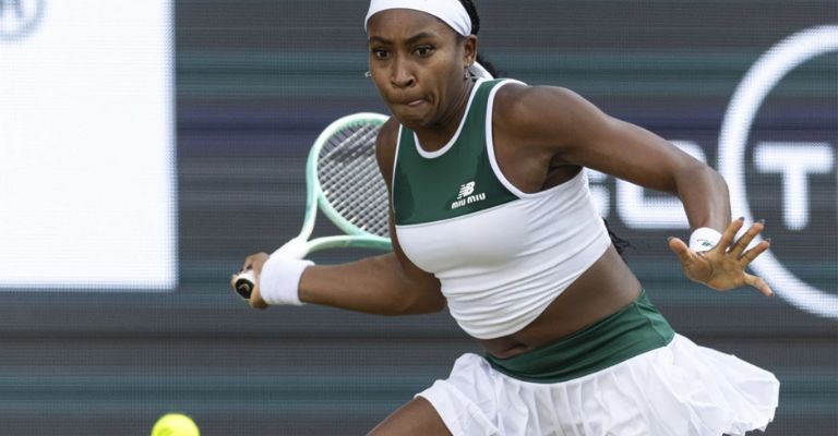 Gauff aceptó la derrota como un aprendizaje