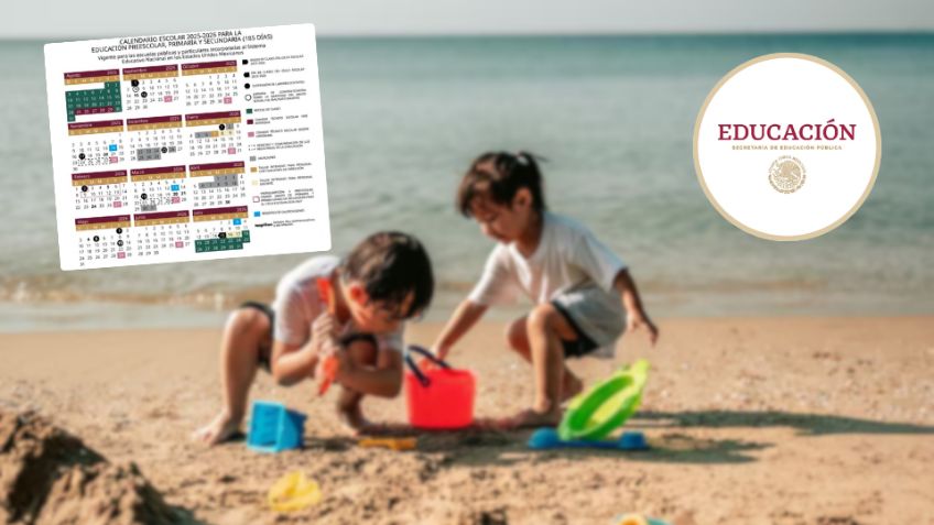 Vacaciones de verano 2025: Modifican las fechas en el calendario de la SEP
