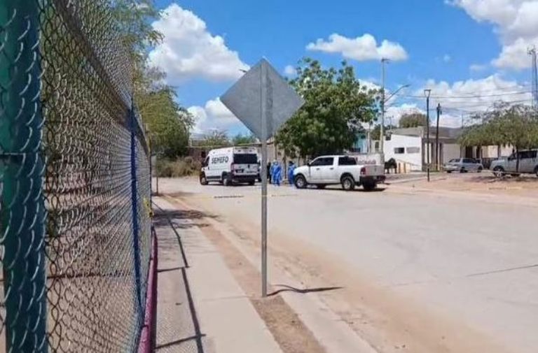 Los restos humanos fueron dejados frente al jardín de niños
