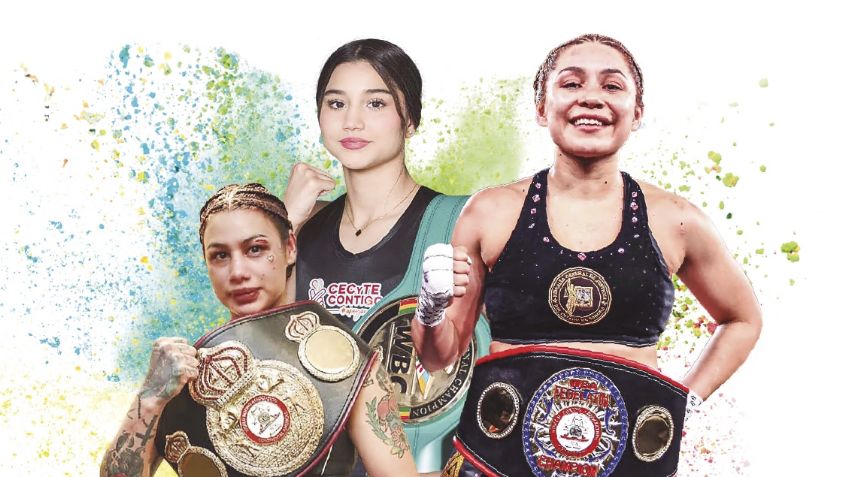 Mes histórico para el boxeo femenil sonorense; Camila, Yolanda y Alejandra van por la gloria
