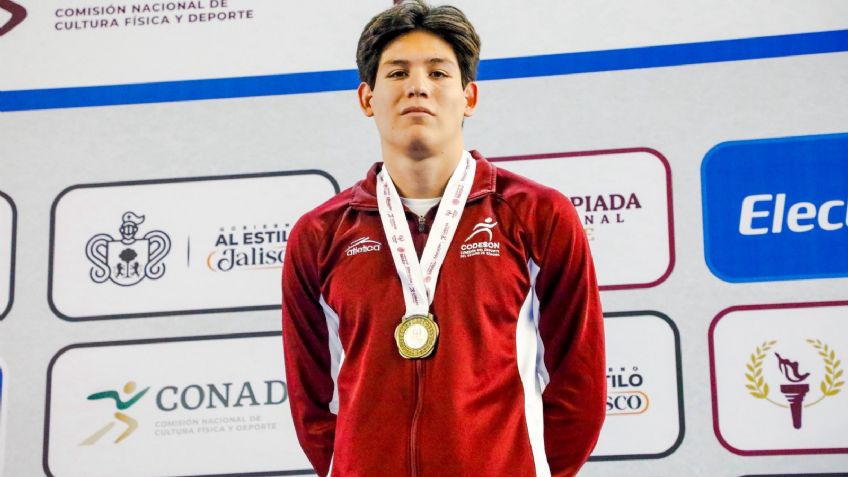 El sonorense Alfredo Velázquez se baña de oro en la Olimpiada Nacional 2025