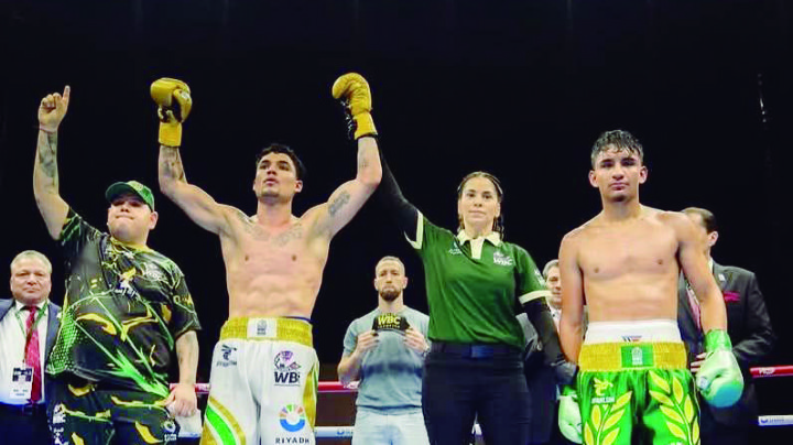 El sonorense Misael Cabrera brilla en Arabia; avanza a la siguiente ronda del Gran Prix del CMB