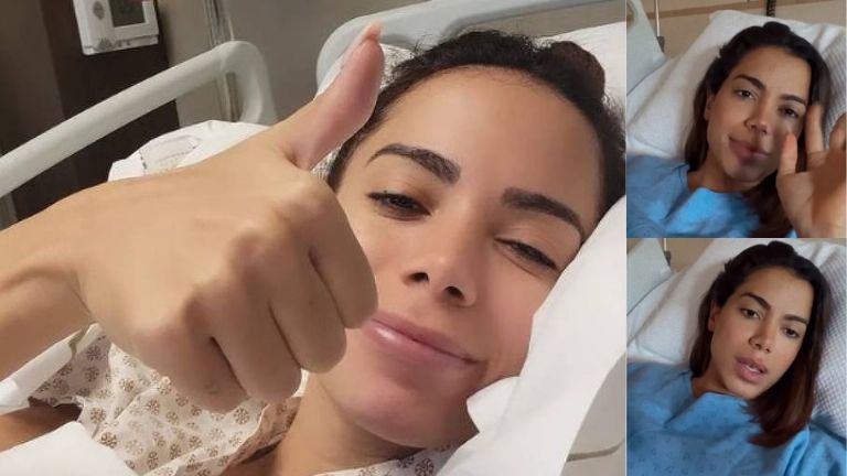 Anitta hospitalizada en Rio