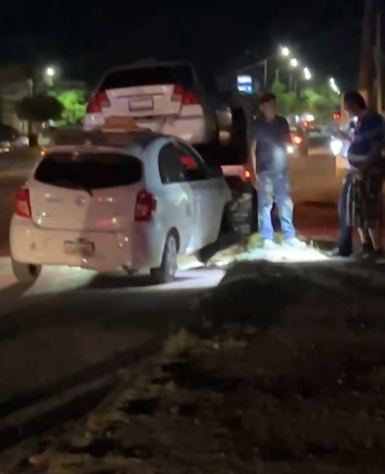 Fuerte accidente en la colonia Nuevo Cajeme