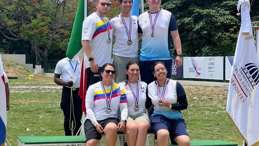 Alejandra Valencia y Javer Rojas conquistan el oro en la Copa Merengue de Tiro con Arco