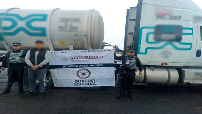 Guardia Nacional asegura 67 mil litros de combustible ilícito en el Estado de México