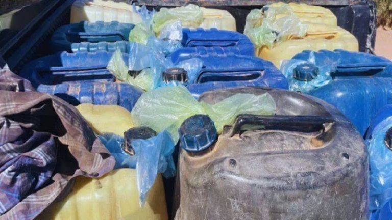 Guardia Nacional asegura 67 mil litros de combustible ilícito en el Estado de México