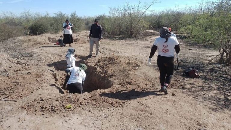 Guerreras Buscadoras de Cajeme piden apoyos de hidratación y equipo para sus jornadas