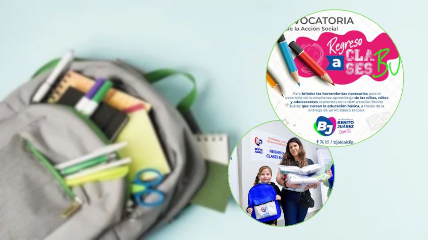 'Regreso a clases BJ': apoyo económico de la alcaldía Benito Juárez en la CDMX