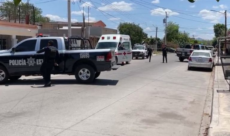 Atacan a balazos a un hombre en la colonia Cortinas de Ciudad Obregón
