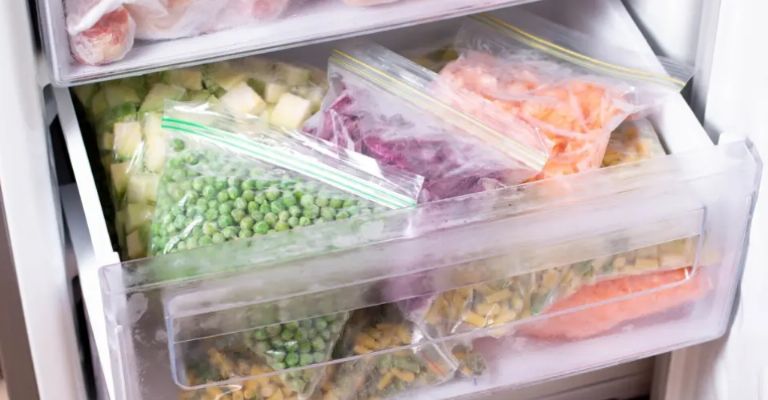 Los alimentos congelados conservan vitaminas y minerales