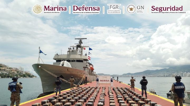 Semar asegura más de 3 toneladas de droga en Guerrero; Harfuch confirma tres detenidos