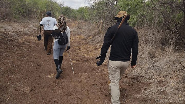 Guerreras Buscadoras de Cajeme localizan tres osamentas más; suman 16 cuerpos hallados