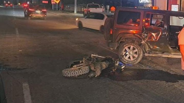 Accidentes se mantienen a la alza en Guaymas; motociclistas encabezan lista de choques