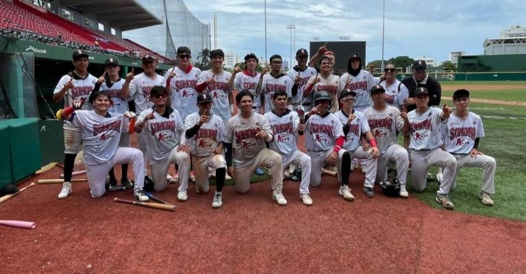 La selección Sonora Categoría juvenil 17-18 años Varonil, conquistó el Campeonato Nacional de la Federación Mexican a de Beisbol.