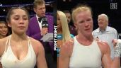 Foto ilustrativa de la nota titulada: No puede Yolanda Vega ante la experiencia de Holly Holm y pierde el invicto