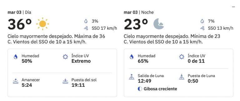 Clima en Ciudad Obregón para HOY martes 3 de junio. Foto: CAMe
