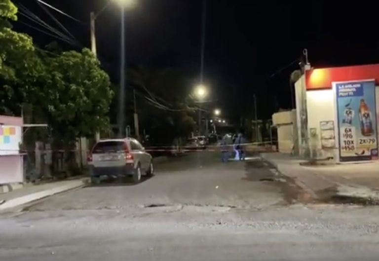 La víctima, de identidad desconocida, fue llevada a un nosocomio. Foto: Facebook