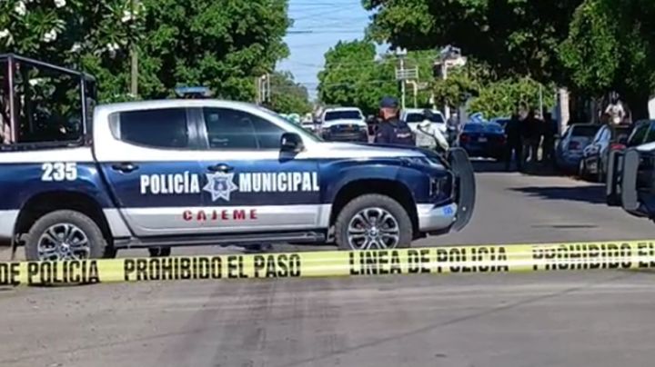 FGJE investiga muerte de una mujer como víctima colateral de balacera en Ciudad Obregón