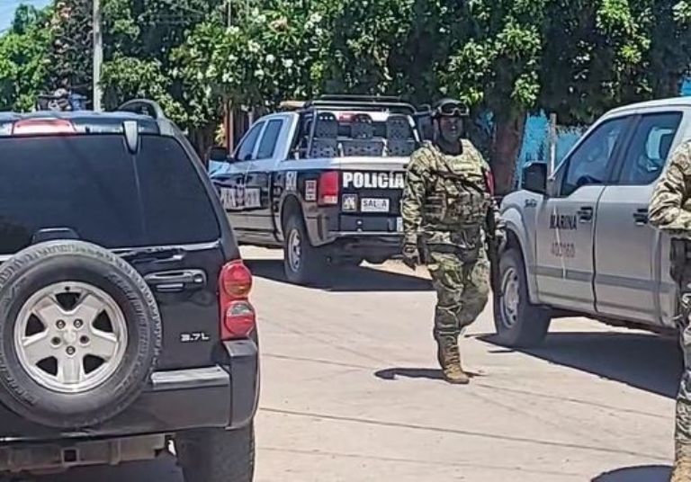Personal militar presente en la colonia Valle Verde