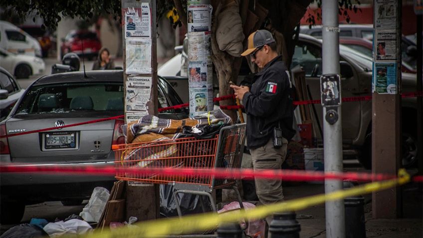 Detienen a hombre que paseaba con cabeza humana en carrito de supermercado en Tijuana