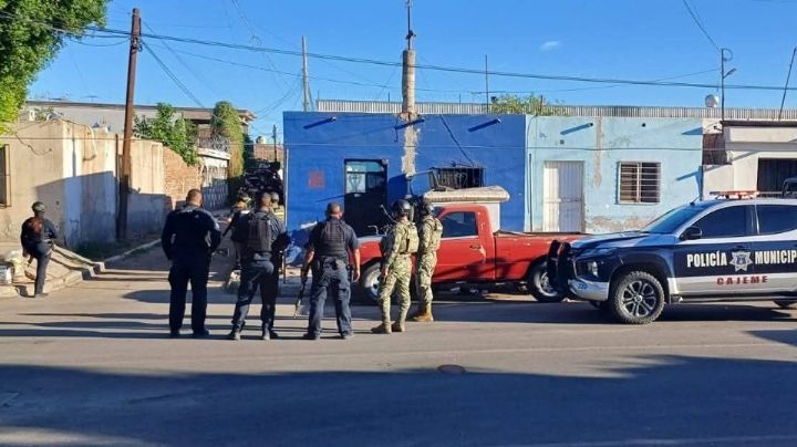 Ciudad Obregón: Arrestan a 3 sujetos y aseguran armas en cateo en zona donde murió Beatriz