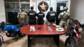 Foto ilustrativa de la nota titulada Ciudad Obregón: Hallan armamento, droga y motocicletas en casa usada por grupo criminal