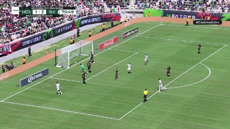 México cae 4-2 ante Suiza durante partido amistoso del MexTour en Utah