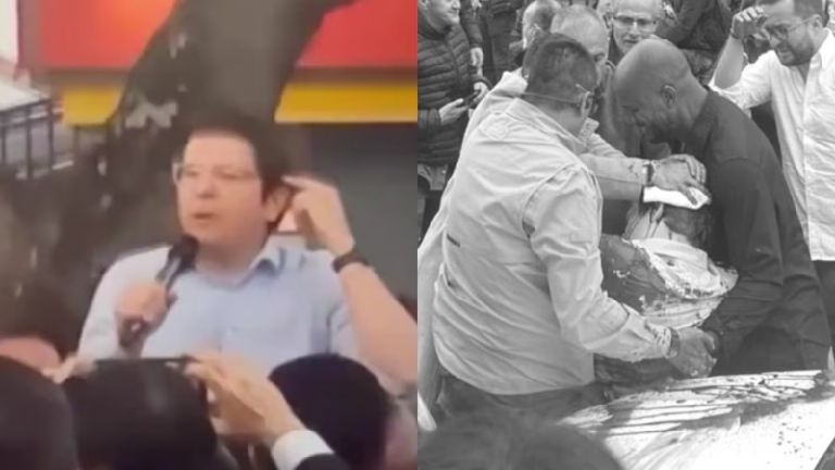 Candidato presidencial de Colombia Miguel Uribe Turbay es baleado en la cabeza durante mitin
