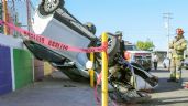 Foto ilustrativa de la nota titulada Aparatoso accidente de tránsito deja un lesionado y una camioneta volcada en Hermosillo
