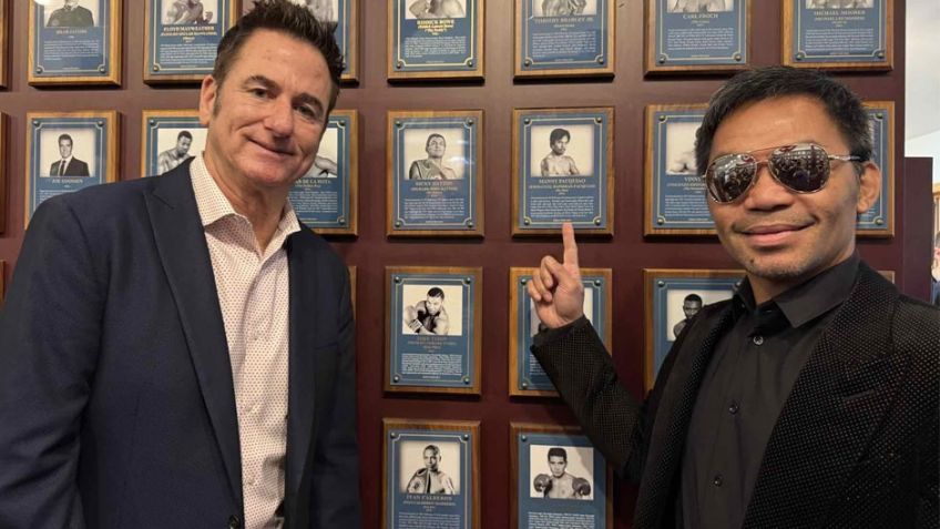 Es oficial; Manny Pacquiao es inducido en el Salón de la Fama del Boxeo