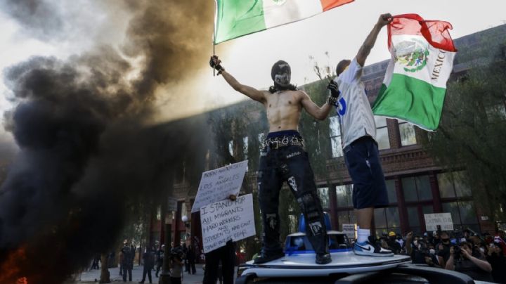 Sheinbaum rechaza violencia en Los Ángeles: Llama a manifestarse de forma pacífica