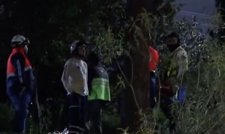Rescatan cuerpo sin vida en Coyoacán, CDMX. Foto: Twitter