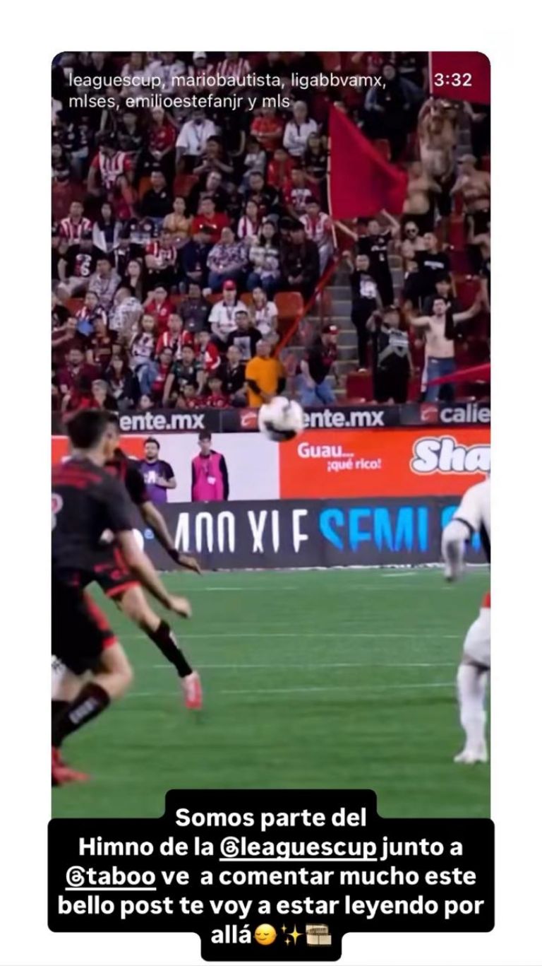 Mario Bautista compartió una historia 