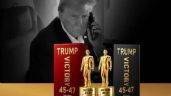 Foto ilustrativa de la nota titulada Donald Trump lanza perfume de lujo ‘Victory 45-47’, entre mercadotecnia e imagen personal