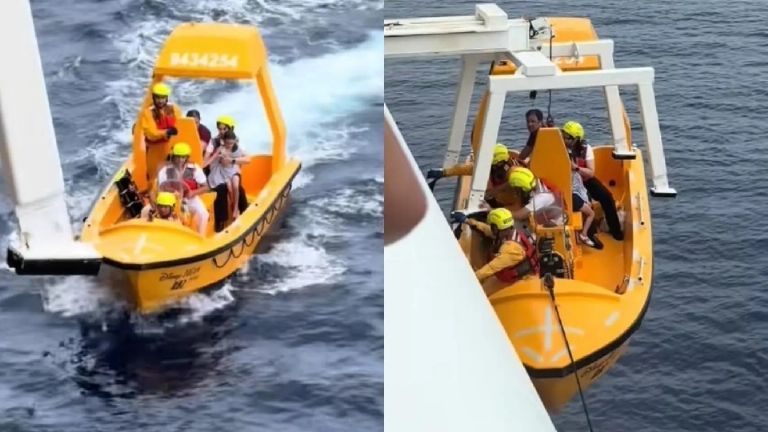 Una niña cayó al mar mientras posaba para una foto abordo del crucero Disney Dream