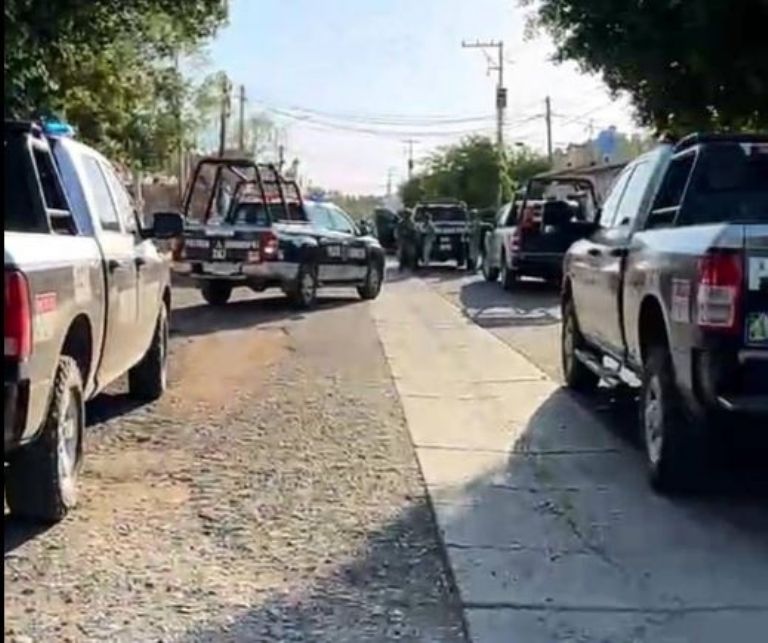 El lugar quedó fuertemente asegurado por autoridades