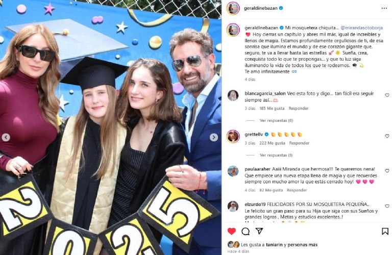 Geraldine Bazán presumió foto con Gabriel Soto