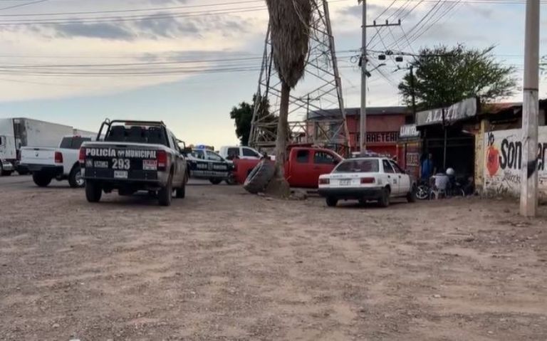 El lugar exacto donde sucedió el hecho violento