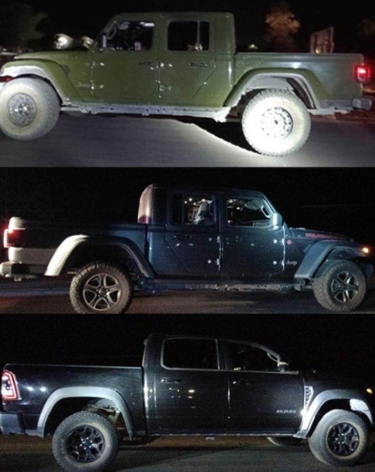 Las tres unidades que tenían reporte de robo