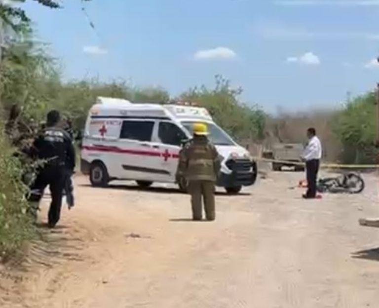 La motocicleta quedó en el lugar 