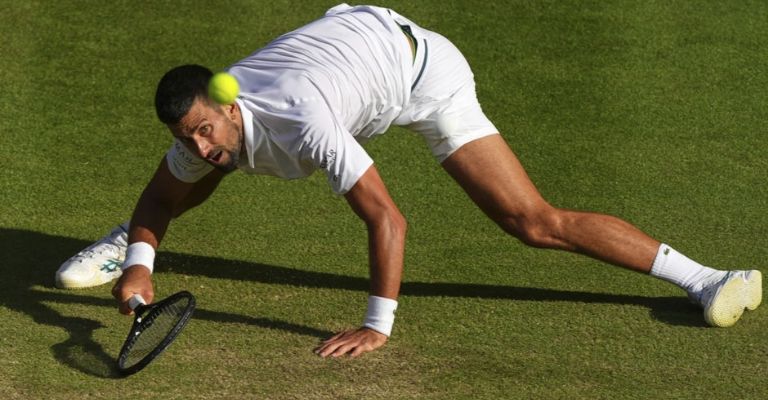 El serbio ya siente el peso de los años