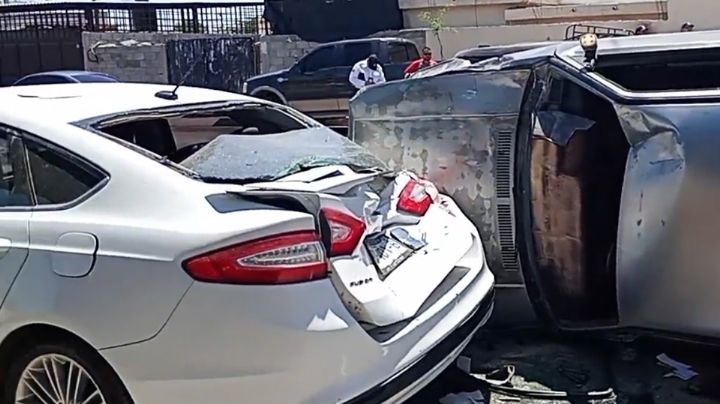 Choque triple en Hermosillo: Accidente vial deja varias víctimas en Lomas de Madrid