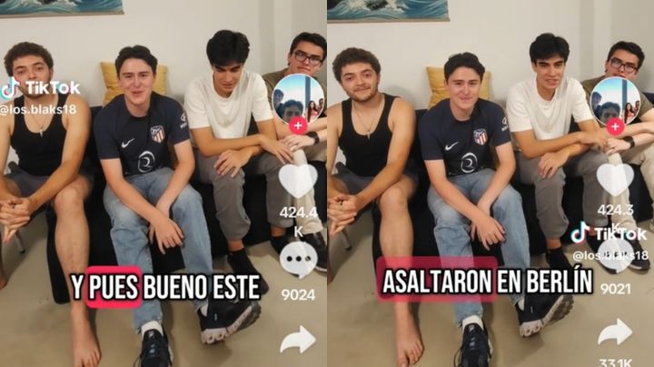 Jóvenes mexicanos se convierten en héroes tras frustrar robo en Alemania