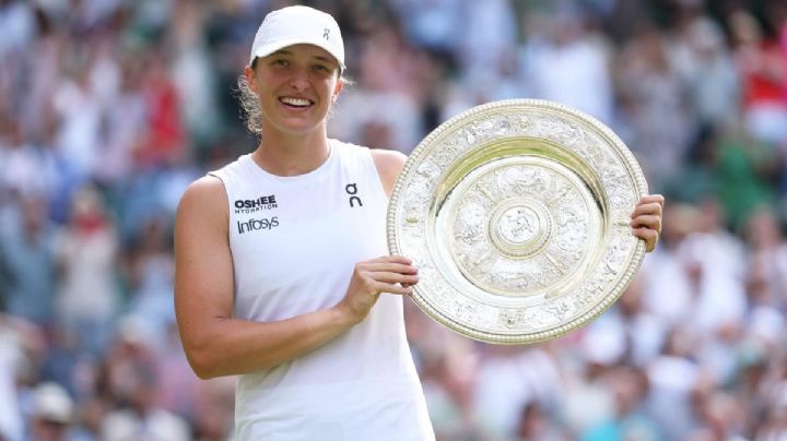 Tenis: La polaca Iga Swiatek es la reina del ‘Pasto Sagrado’ de Wimbledon